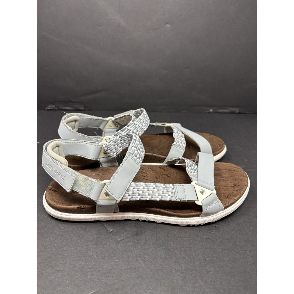 Merrell Womens Size 10 Around Town Sandals Sunvue Woven‎ High Rise Sports - Picture 4 of 10